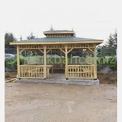 3x4 Dikdörtgen Ahşap Çardak