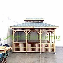 3x5 Dikdörtgen Ahşap Kamelya