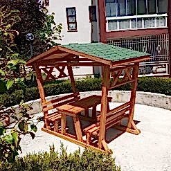 Çatılı Piknik Masası