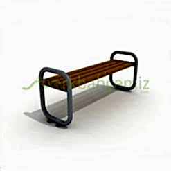 Dış Mekan Arkalıksız Oturma Bankı