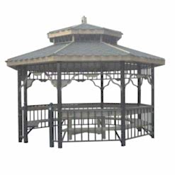 4x4 Sekizgen Metal Kamelya