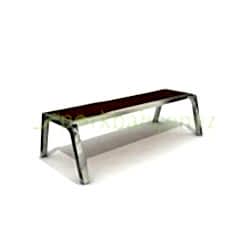 Paslanmaz Oturma Bankı Model 2