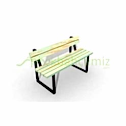 Sırtlıklı Oturma Bankı