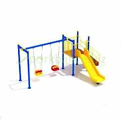 Tek Kule Metal Çocuk Parkı