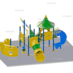 PBGEM-01 Gemi Model Çocuk Oyun Parkı