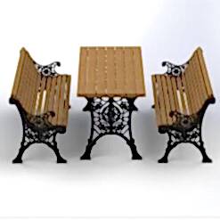 PİK-6 Piknik Masası Seti