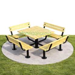 Sırtlıklı Piknik Masası